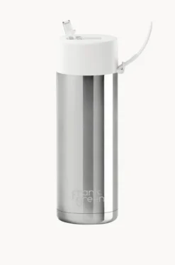 Drinkware|Drinkware^Frank Green Chrome Ceramic Drink Bottle 595ml Cloud