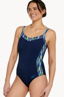 One Pieces^Zoggs Circus Ankor Clipback One Piece Navy/blue