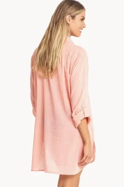 Overswim^Sunseeker Classic Painters Shirt Coral