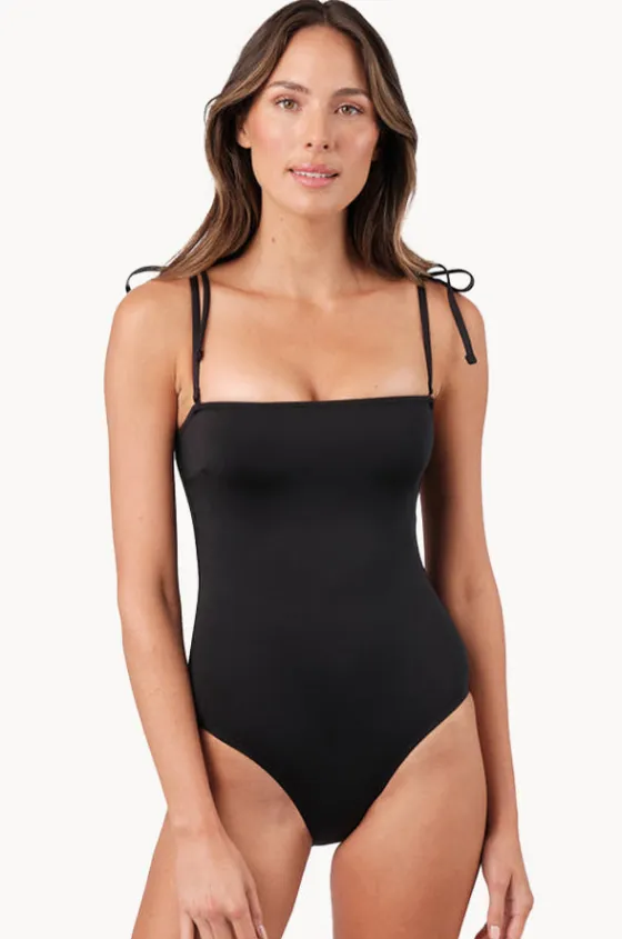 One Pieces^Une Piece Classic Strapless One Piece BLACK