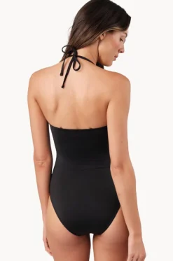 One Pieces^Une Piece Classic Strapless One Piece BLACK