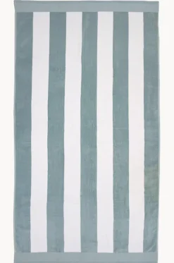 Towels|Towels^Bambury Classic Stripe Egyptian Cotton Towel Surf