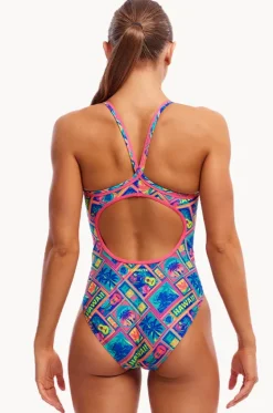 One Pieces^Funkita Coco Canel Diamond Back One Piece Multi