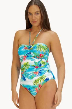 One Pieces^Baku Cocos Islands Bandeau One Piece White