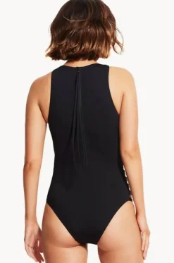 One Pieces^Seafolly Collective Multi Strap One Piece BLACK