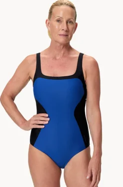 One Pieces^Speedo Contour One Piece Blue/black
