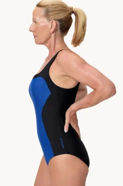 One Pieces^Speedo Contour One Piece Blue/black