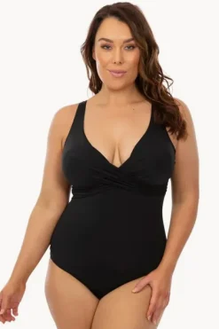One Pieces^Moontide Contours DD/E Cup One Piece Black
