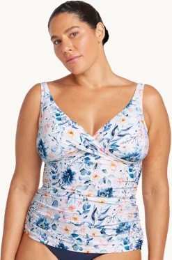 Tankini Tops^Artesands Cordelia Delacroix Tankini Separate White