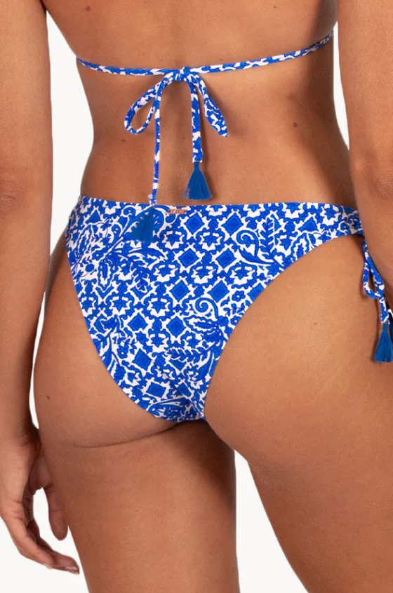 Bottoms^Baku Corfu Rio Tie Side Pant Azure