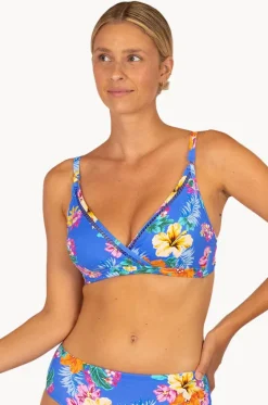 Bikini Tops^Baku Costa Del Sol D/E Cup Ladder Wrap Bra Costa Del Sol Azure
