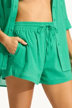 Shorts^Seafolly Crinkle Short Jade