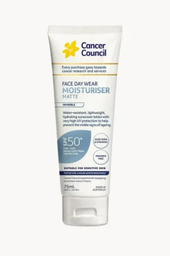 Travel|Home & Body^Cancer Council Australia Day Wear Water Resistant Sunscreen 50+ 75ml