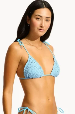 Bikini Tops^Seafolly Daydreamer Slide Tri Powder blue