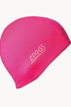 Swim Caps^Zoggs Deluxe Stretch Cap Pink