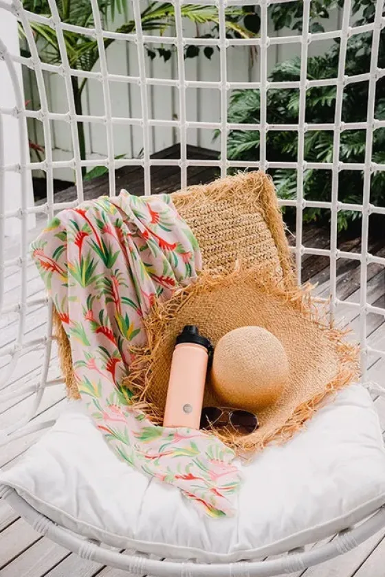 Drinkware|Drinkware^Annabel Trends Double Wall Drink Bottle 550ml Peach