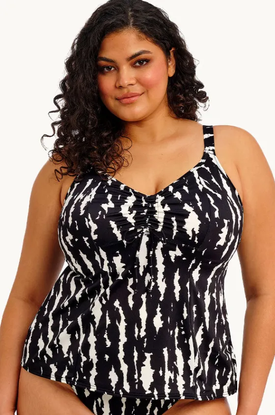 Tankini Tops^Elomi Swimwear Echo Shell Moulded Tankini Separate BLACK