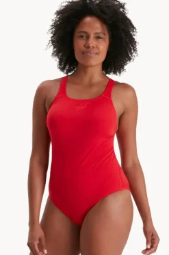 One Pieces^Speedo Eco Endurance Medalist One Piece Red