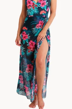 Sarongs^Jantzen Eden East Midi Mesh Sarong Ink