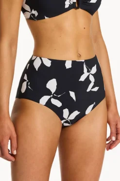 Bottoms^Jets Elora Bloom High Waist Pant Black