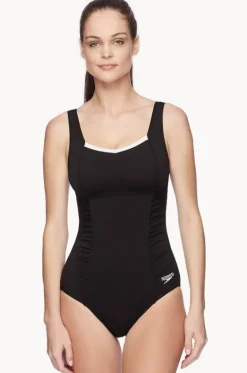 One Pieces^Speedo Endurance+ Contour Motion One Piece BLACK
