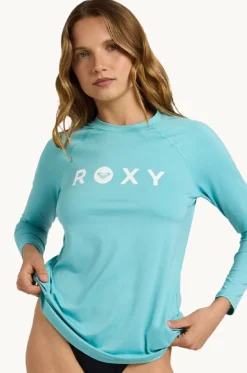 Rashies & Sunsuits^Roxy Essentials Long Sleeve Suntop Coast