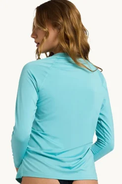 Rashies & Sunsuits^Roxy Essentials Long Sleeve Suntop Coast