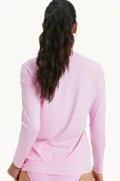 Rashies & Sunsuits^Roxy Essentials Long Sleeve Suntop Bonbon