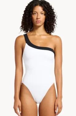 One Pieces^Jets Eternal One Shoulder One Piece White