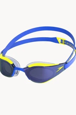 Goggles|Goggles^Speedo Fastskin Hyper Elite Mirror Goggle Blue/yellow