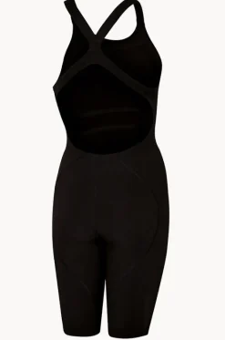 Fastskin Racing Suits^Speedo Fastskin LZR Ignite Open Back Kneeskin BLACK