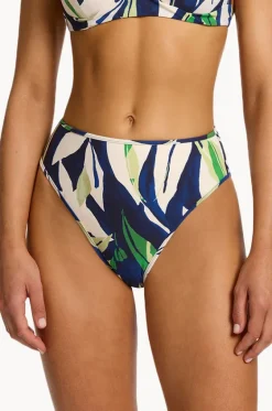 Bottoms^Jets Fauna High Leg High Waist Pant Ink