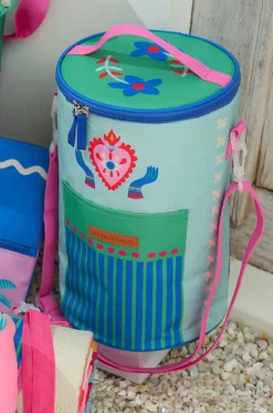 Cooler Bags|Picnic Vibes^Annabel Trends Fiesta Picnic Barrel Cooler Bag Pink/blue