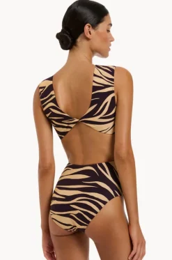 One Pieces^Jets Fine Lines Twist Tank One Piece Port