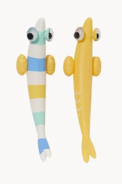 Pool Inflatables^Sunny Life Finn The Fish Inflatable Noodle Set Multi