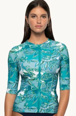 Rashies & Sunsuits^Nip Tuck Fiorenza Yvonne Suntop Mint