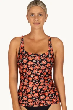 Tankini Tops^Baku Flamenco D/E Cup Square Neck Tankini Separate Black