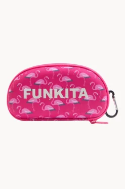Swim Accessories^Funkita Flaming Go Gos Goggle Case Flamingo