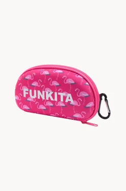 Swim Accessories^Funkita Flaming Go Gos Goggle Case Flamingo