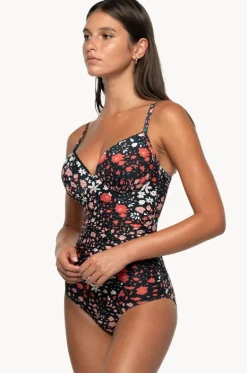 One Pieces^Nip Tuck Fleur Fiesta Isla DD/E Cup One Piece Black