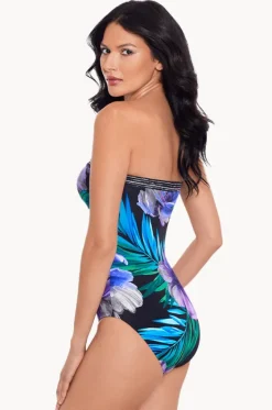 One Pieces^Miraclesuit Flora Aura Avanti One Piece Black/Multi