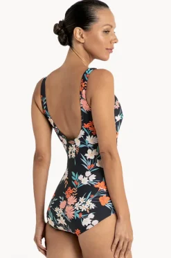 One Pieces^Jantzen Floral Sheath One Piece Navy