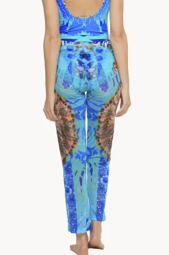 Pants^Togs Swimwear Florence Mesh Pant Blue/gold