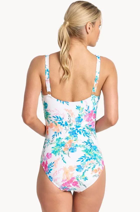 One Pieces^Jantzen Fresia DD/E Cup Mesh Frill One Piece White