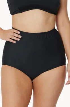 Bottoms^T.h.e. Swimwear Full Pant + BLACK