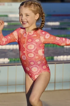 Rashies & Sunsuits^Funkita Girls Ahelhe Sunsuit Orange/pink