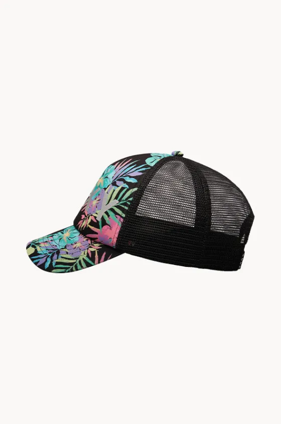 Hats^Roxy Girls Aquarella Honey Coconut Cap Black