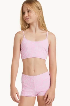 Bikini Sets^Roxy Girls Bico Paper Crop Set