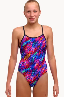 One Pieces^Funkita Girls Big Bang Diamond Back One Piece Multi