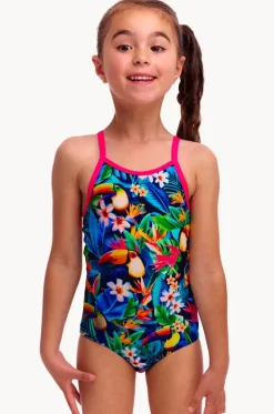 One Pieces^Funkita Girls Birdie Wordie One Piece Navy/multi